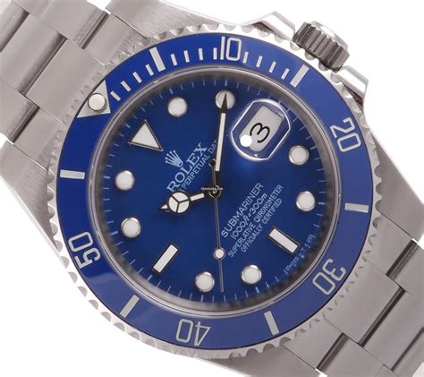 rolex submariner 116610 blue|Rolex Submariner 116610 for sale.